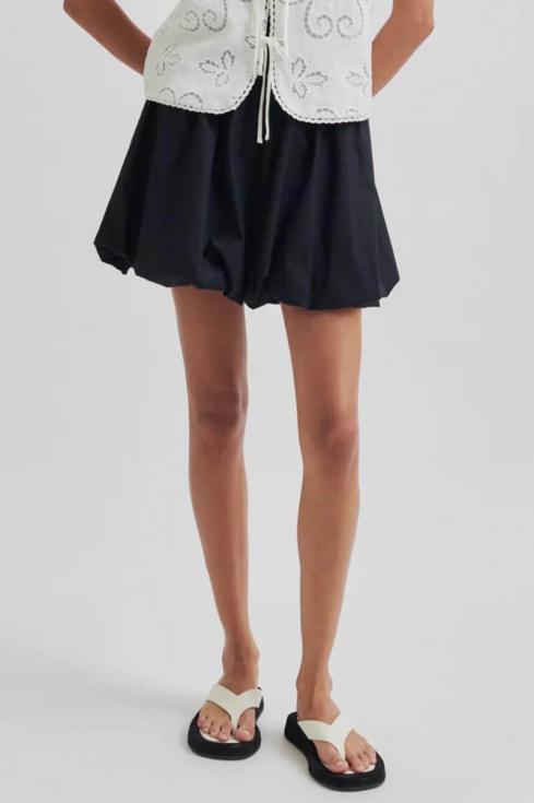 アンドマリー Andmary Nini balloon skirt black ANDMARY】Nini balloon skirt