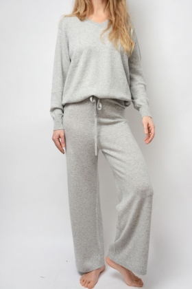 Matilda Pants, Light Grey