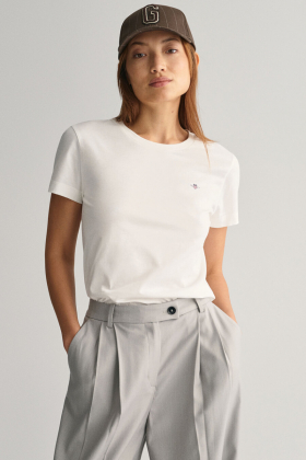 Reg Shield SS T-shirt, White