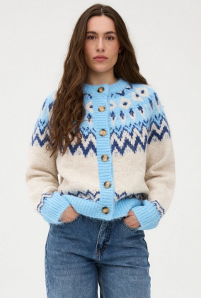 SoleGO Cardigan, Blue mix
