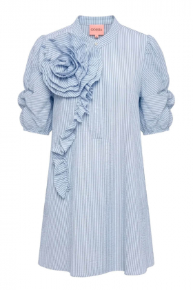 MiljaGO Dress, Blue stripe