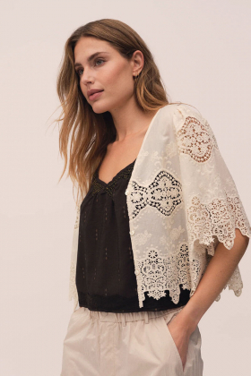 CamiGO Blouse, Creme