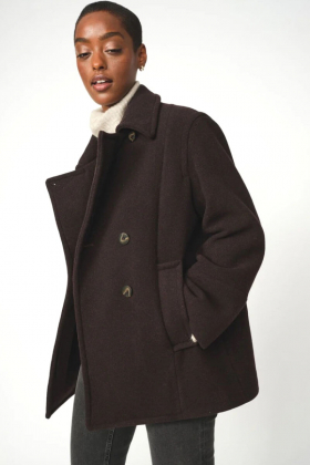 Charly Wool Jacket, Chocolate Torte