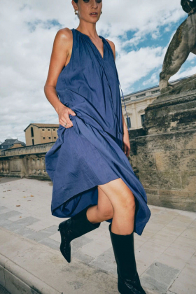 MMSabri Tess Dress, Crown Blue