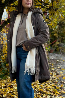 MMCali Parka Coat, Chocolate Chip