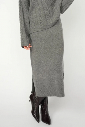 Bryndis Knit Skirt, Mockingbird