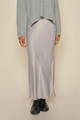 MMBriana Glossi Skirt, Sharkskin