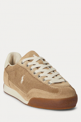 Hester Suede Sneaker, Cafe Tan & Sandsurf