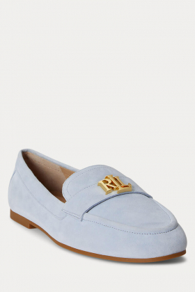 Averi iii suede loafer, Alpine blue