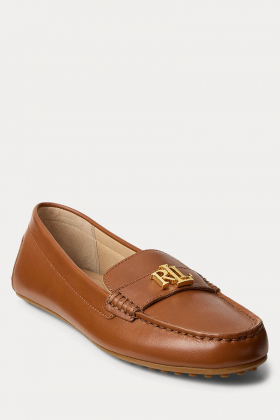 Barnsbury Burnished leather driver, Lauren Tan