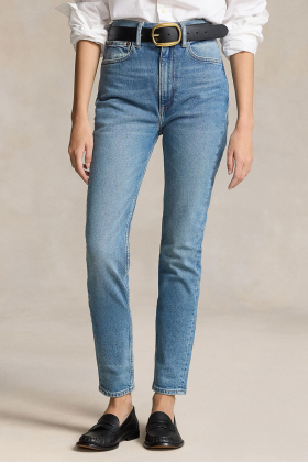 Tompkins high-rise super-slim jean, Antares wash