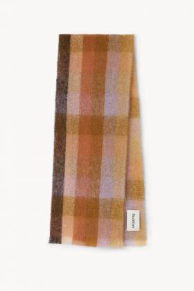 The Misty mohair wool scarf, Nutty