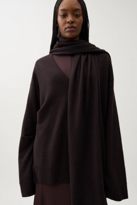 Phlox Knitted Sweater, Chocolate Torte