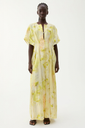 Kimberly Daisies Dress, Daisies Lemon