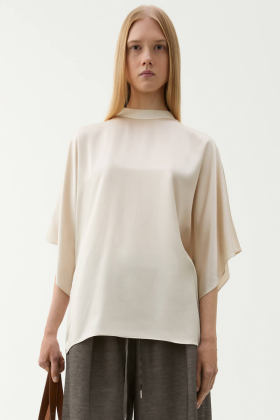 Poppi Blouse, Oatmeal