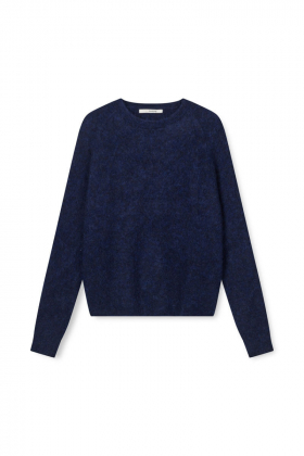 Fie knitted sweater, Navy