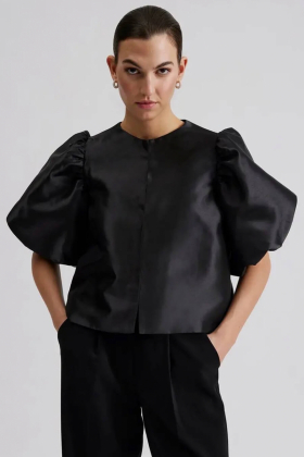 Cleo Blouse, Black