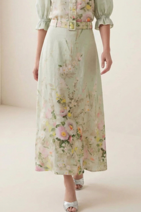 Linen Maxi Skirt, Harmony