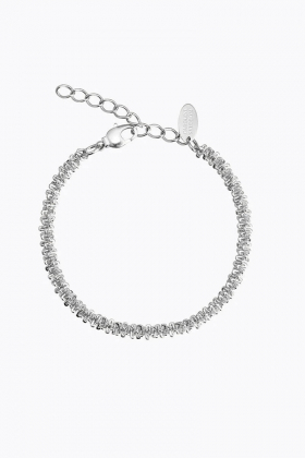 Gemma Bracelet, Rhodium