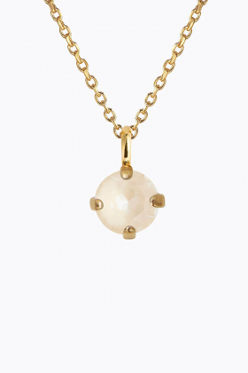 Natti Stud Necklace gold, Linen Ignite