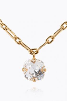 Noomi Necklace Gold, Crystal