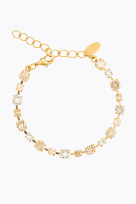 Calanthe Bracelet, Gold & Golden Combo