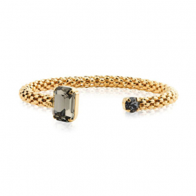 Daria Bracelet, Gold & Black Diamond