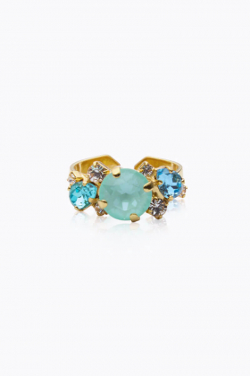 Jannie Ring, Gold & Laguna Combo