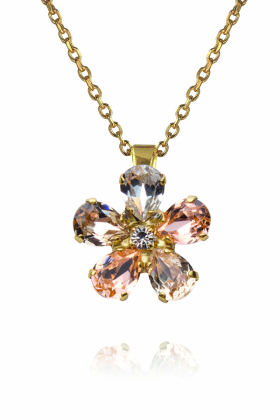 May Necklace, Gold & Silk Combo