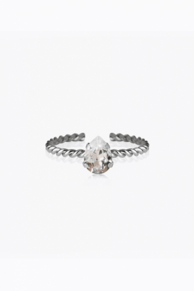Niki Ring, Rhodium & Crystal