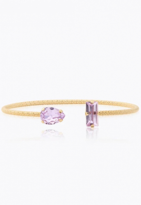 Noelle Bracelet, Gold & Violet