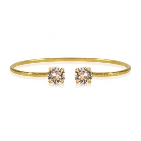 Classic Petite Bracelet, Gold & Silk