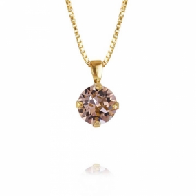 Classic Petite Necklace, Gold & Vintage Rose