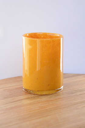 Medium Candle Holder, Mustard