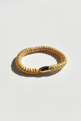 Elastic Hair Tie, Sunny Lemon