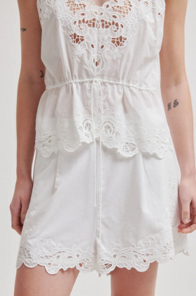 Shia Shorts, White
