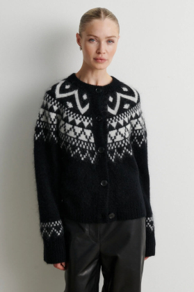 Kalia knit cardigan, Black