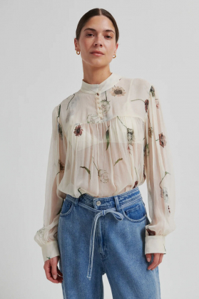 Florala Blouse, Summer Sand