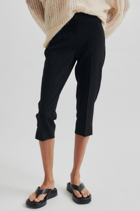 Capris Trousers, Black