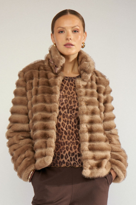 Nuvita jacket, Silver mink