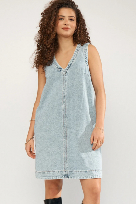 Nuirina dress, Stonewash Denim