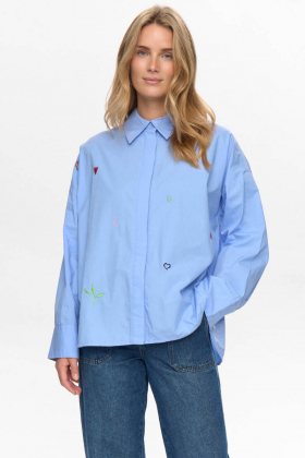 NuJuna Shirt, Hydrangea