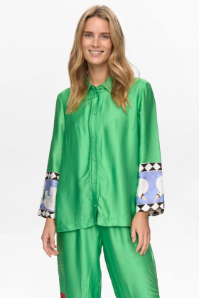 NuAdelina Shirt, Vibrant Green