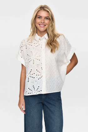 Nupalma sleeveless shirt, Bright white