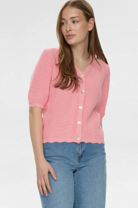 NuMarley SS Cardigan, Peony