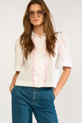 Nusienna SHIRT, Bright white