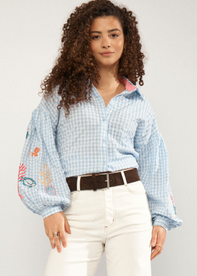 Nusurfer shirt, Placid Blue