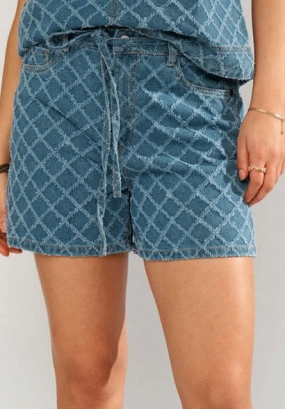 Nuemilia shorts, Medium Blue Denim