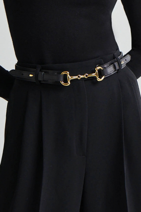 Gadia belt gold, Black