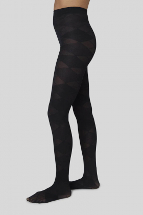 Rebecka Argyle Tights, Black